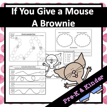 Preview of If You Give a Mouse a Brownie Book Companion