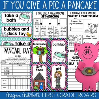 Preview of If You Give a Pig a Pancake Activities Book Companion Reading Comprehension