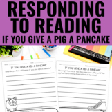If You Give a Pig a Pancake Book Companion | Reading Respo