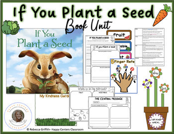 Preview of If You Plant a Seed Book Companion Activities