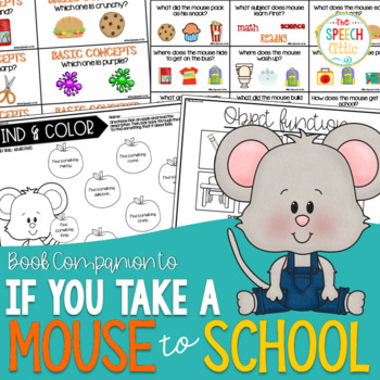 Preview of If You Take A Mouse To School