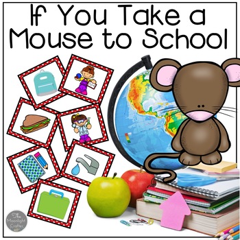 Preview of If You Take a Mouse to School Book Companion with Sequencing