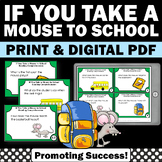 If You Take a Mouse to School Reading Comprehension Questi