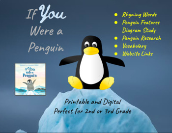 Preview of If You Were a Penguin - Book Companion - Online and Printable Format - 2nd / 3rd