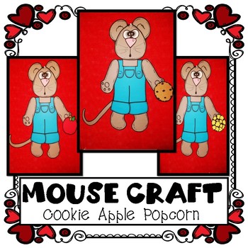 Preview of If You give Mouse A Cookie, Back to School Craft