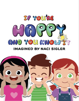 Preview of If You're Happy and You Know It - Educational Early Reader Children's Book