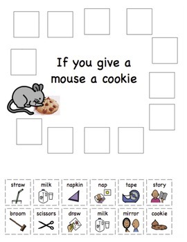 If You Give A Mouse A Cookie Pictures To Sequence