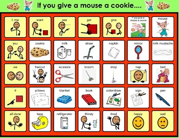 If you give a mouse a cookie Coreboard by Kimberly Drury | TPT