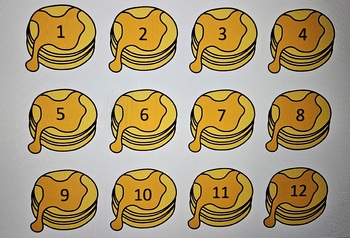 Preview of If you give a pig a pancake matching and pattern activities