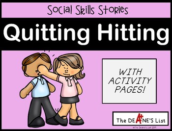 Preview of SOCIAL SKILLS STORY "Quitting Hitting" for Positive Behavior, Hands to Yourself