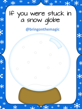Preview of If you were stuck in a snow globe