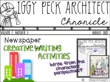 Preview of Iggy Peck, Architect - Creative Writing Activities - Growth Mindset and STEM