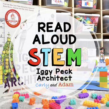 Preview of Iggy Peck Architect Back to School READ ALOUD STEM™ Challenge