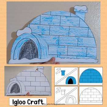 Eileen Mayo, Kidfunideas.com Arctic Igloo picture craft