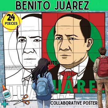 Preview of Benito Juárez Collaboration Poster Battle of Puebla - Cinco de Mayo Craft