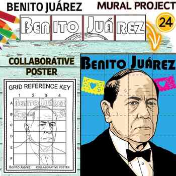Preview of Benito Juárez Collaborative Poster Mural Project Cinco de Mayo & Hispanic Act