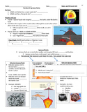 Igneous Rocks Guided Notes and Worksheet