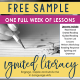 Ignited Literacy - Sample Week
