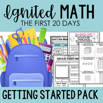 Preview of Ignited Math First 14 Days  | Ontario Grade 3-6