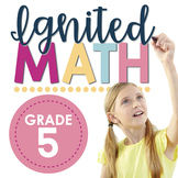Ignited Math: Grade 5 - Whole Year Bundle | Ontario Math