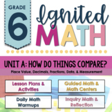 Ignited Math: Grade 6 - Unit A: How Do things Compare | On