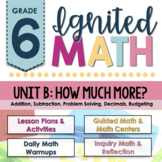 Ignited Math: Grade 6 - Unit B: How Much More? | Ontario Math