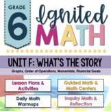 Ignited Math: Grade 6 - Unit F: What's the Story? | Ontario Math