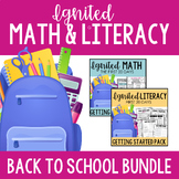 Ignited Math & Literacy: The Ultimate Back to School Bundl