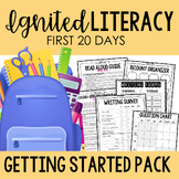 Ignited Literacy SEPTEMBER  {Getting Started Days 1-15 and