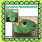 Iguana Craft, Iguana Headband Craft, Ii is for Iguana