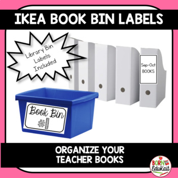 Preview of Ikea Book (Magazine File) Labels