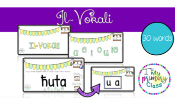 Preview of Il-Vokali - Powerpoint Presentation
