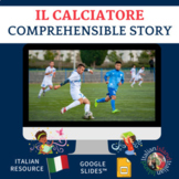 Il calciatore- A Comprehensible Story for Italian on Googl