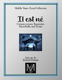 Il est né  (Unison and Piano with optional Handbells and R