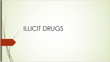 Preview of Illicit Drugs presentation