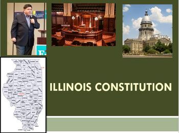 Preview of Illinois Constitution PowerPoint Lesson