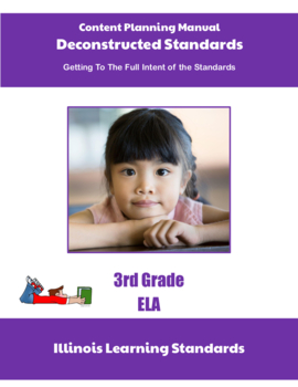 Preview of Illinois Deconstructed Standards Content Planning Manual 3rd Grade ELA