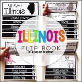 Illinois State Symbols Flipbook Interactive Activity for S