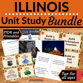 Preview of Illinois | Unit Studies | Bundle