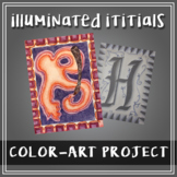 Illuminated Initials | Color Art Project