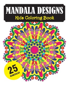 Illusion of Mandalas : Coloring Book by Dina's Teaching Aids | TPT