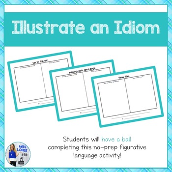 Preview of Illustrate an Idiom