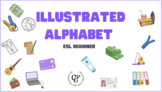 Illustrated Alphabet - Slides and/or Flashcards