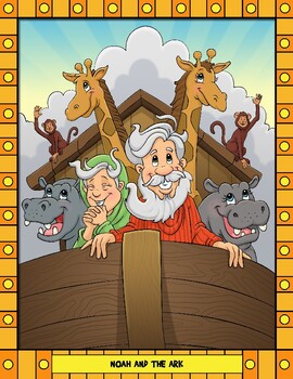 Preview of Illustrated Bible Story Cards