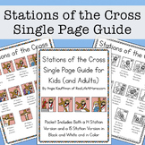 Illustrated Stations of the Cross List for Kids, Teens, Ad