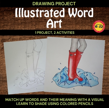 Preview of Illustrated Word Art Lesson - Word Art