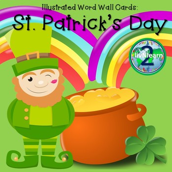 Preview of Illustrated Word Wall Cards FREEBIE: St. Patrick's Day