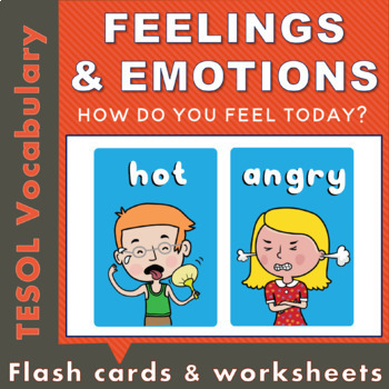 Preview of Feelings and Emotions Word Cards