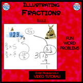 Illustrating Fractions - Book 8: (ie: 6 x 3/5) (Distance L