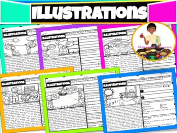 Preview of Illustration Passages | Reading Comprehension Passages